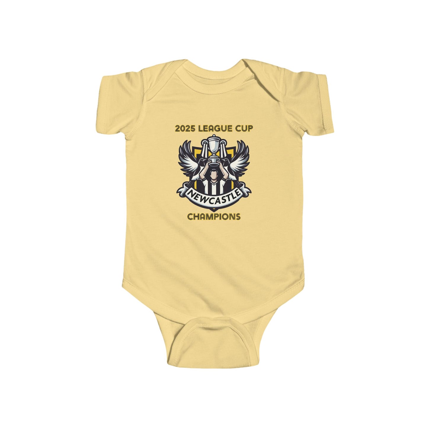 Newcastle Cup Champions Crest Infant Bodysuit