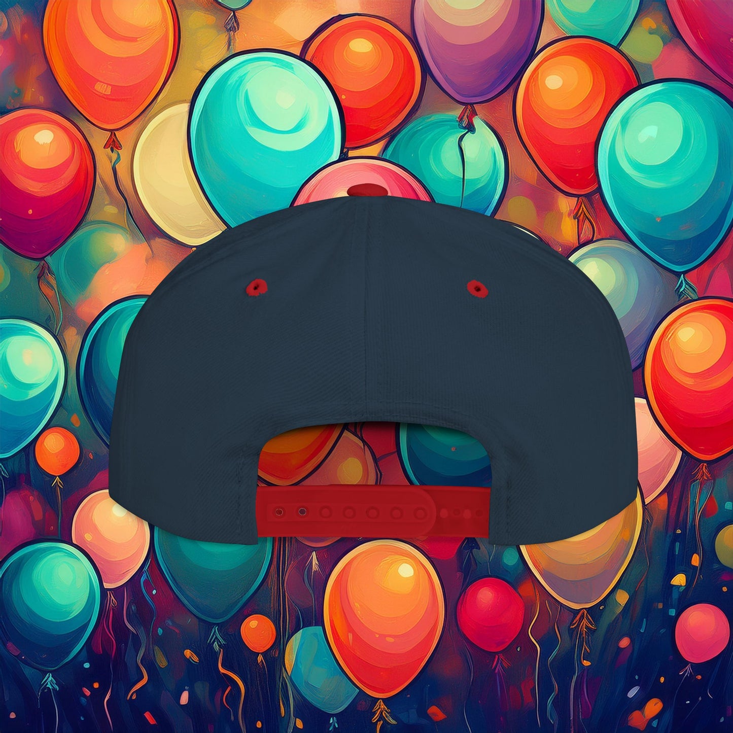 Rainbow Love Flat Bill Snapback