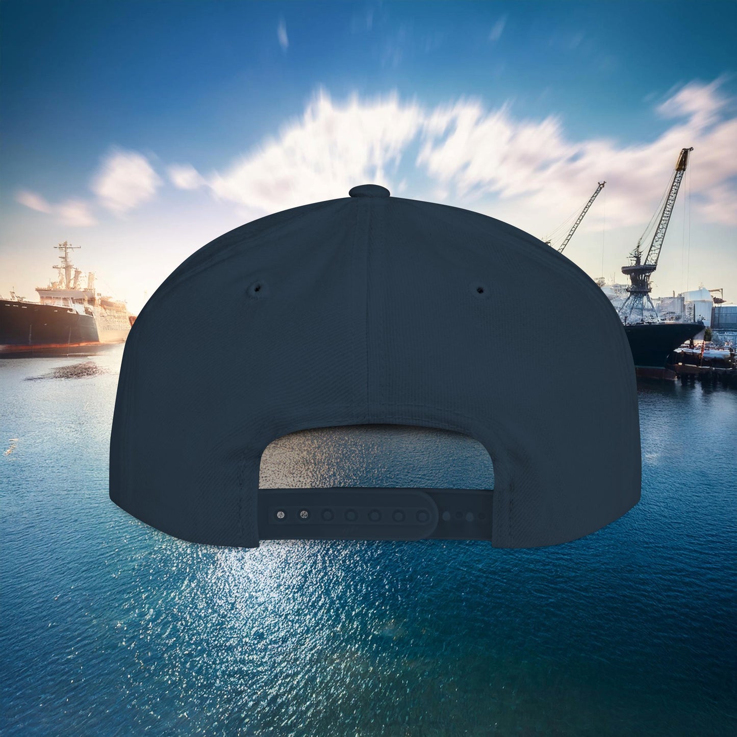 Anchor Flat Bill Snapback
