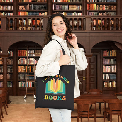 I Read Banned Books Canvas Tote