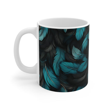 Newcastle United Feather Ceramic Mugs (11oz\15oz)