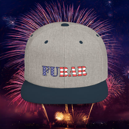 USA FUBAR Flat Bill Snapback