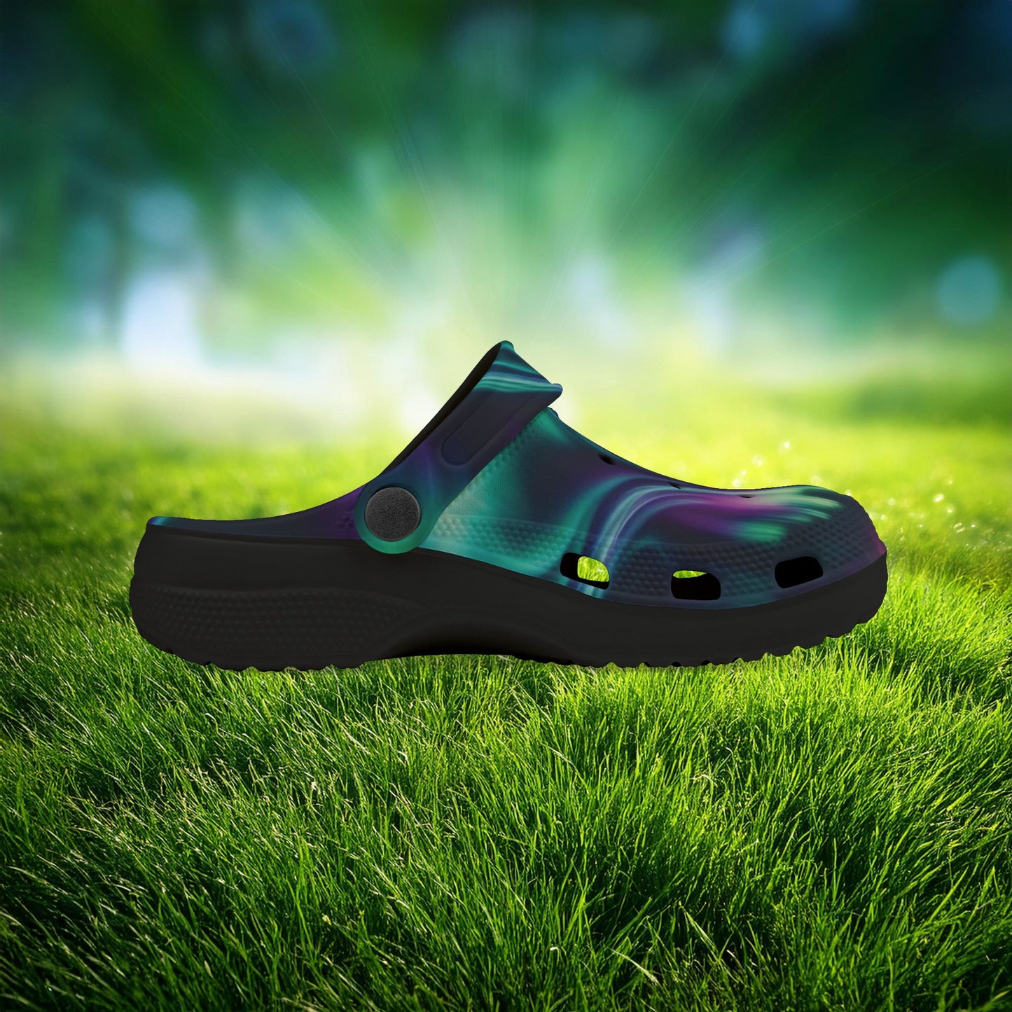 Northern Lights Kid's Foam Clogs