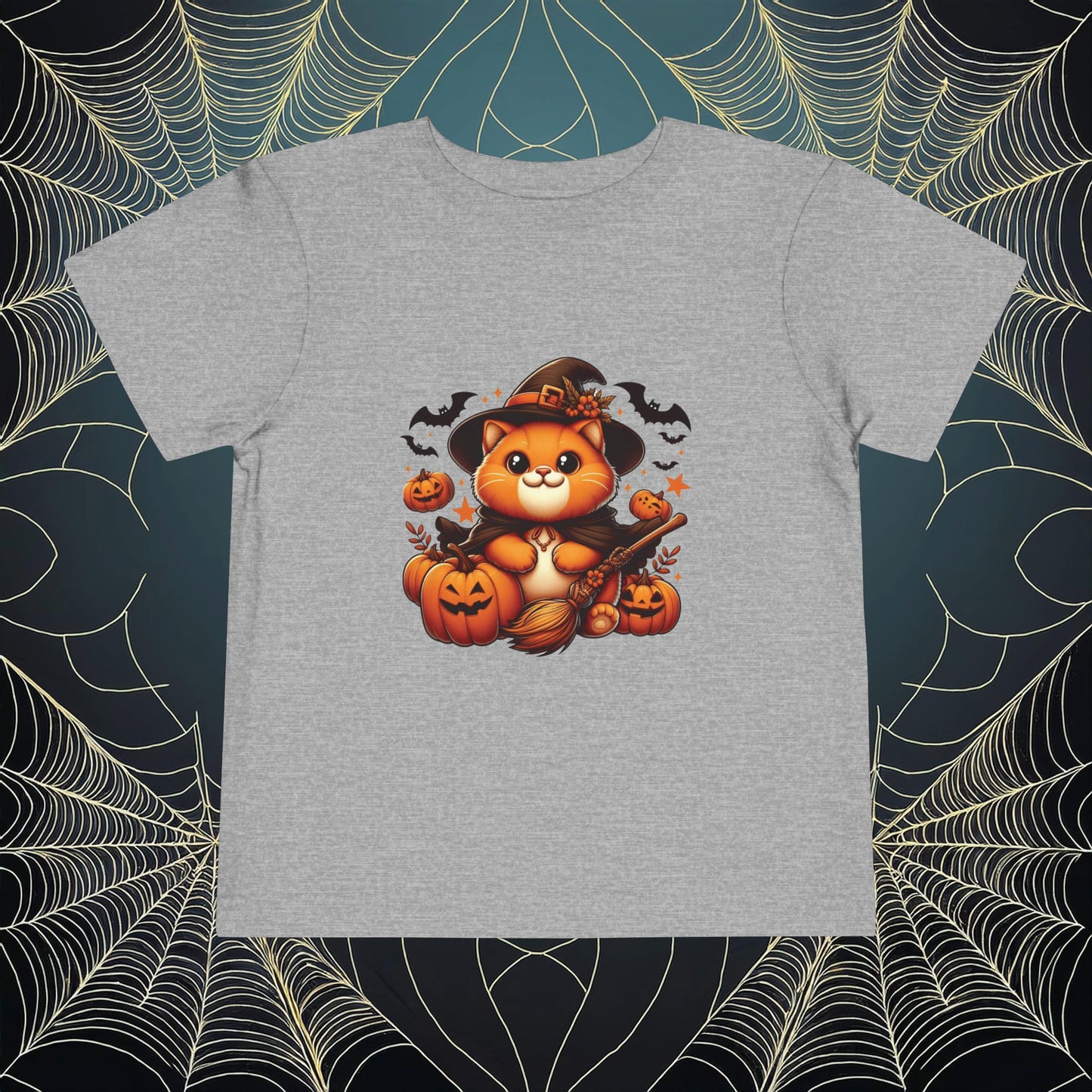 Halloween Cat Toddler Tee