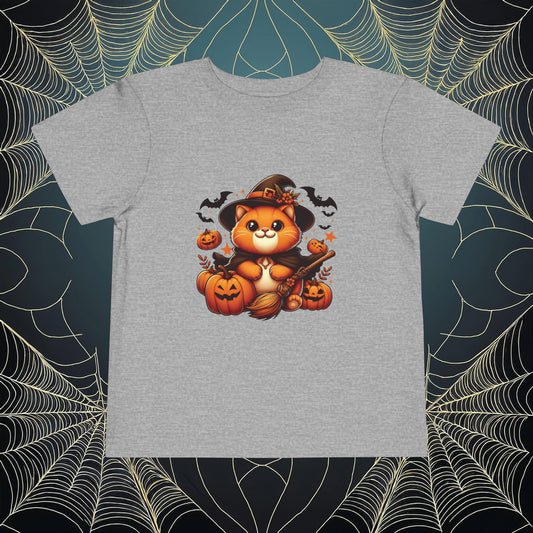 Halloween Cat Toddler Tee