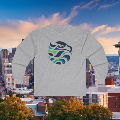 Seattle Football Logo Long Sleeve Tee