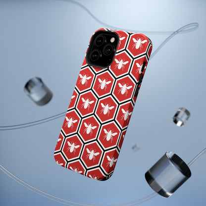 Honeycomb Bee Impact-Resistant Phone Case