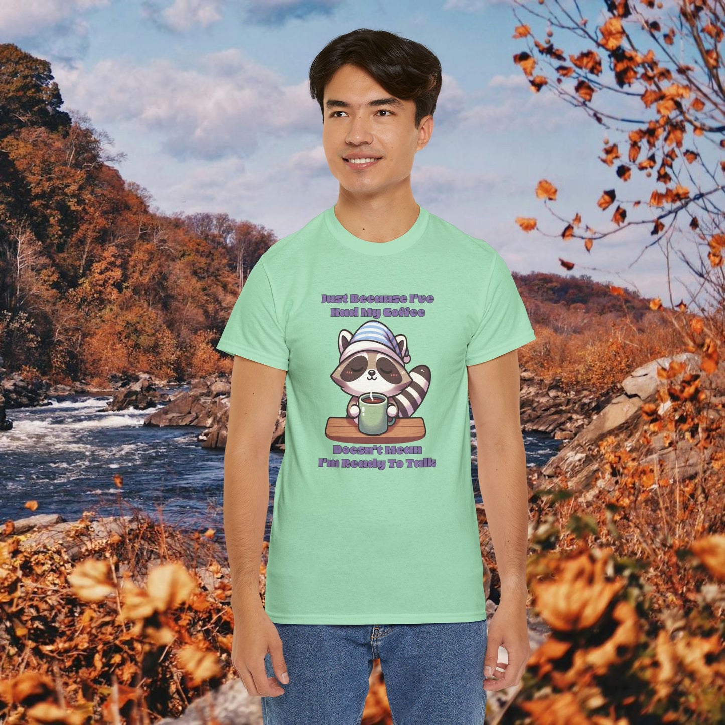 Raccoon Coffee Tee