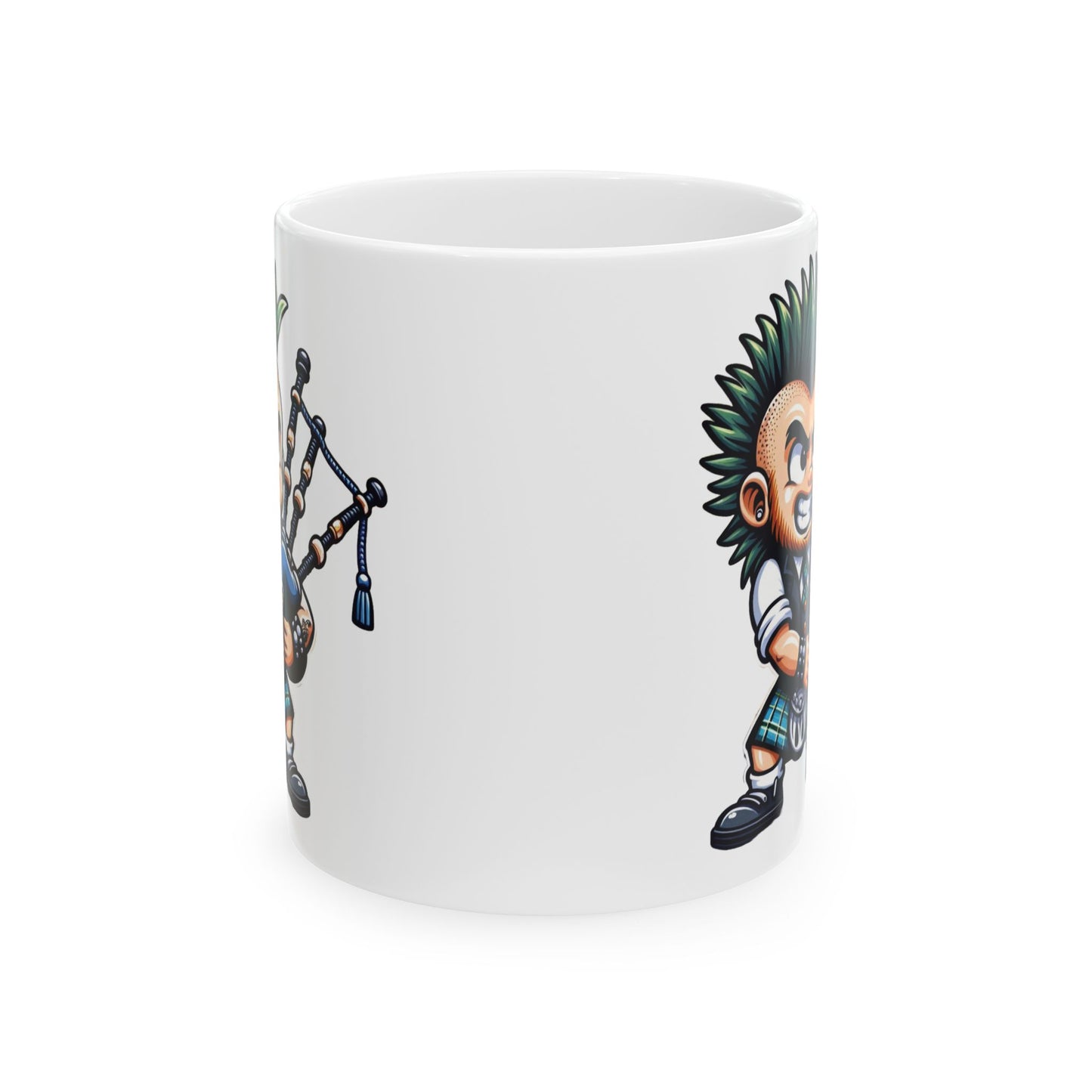 Scottish Punk Ceramic Mugs (11oz\15oz)