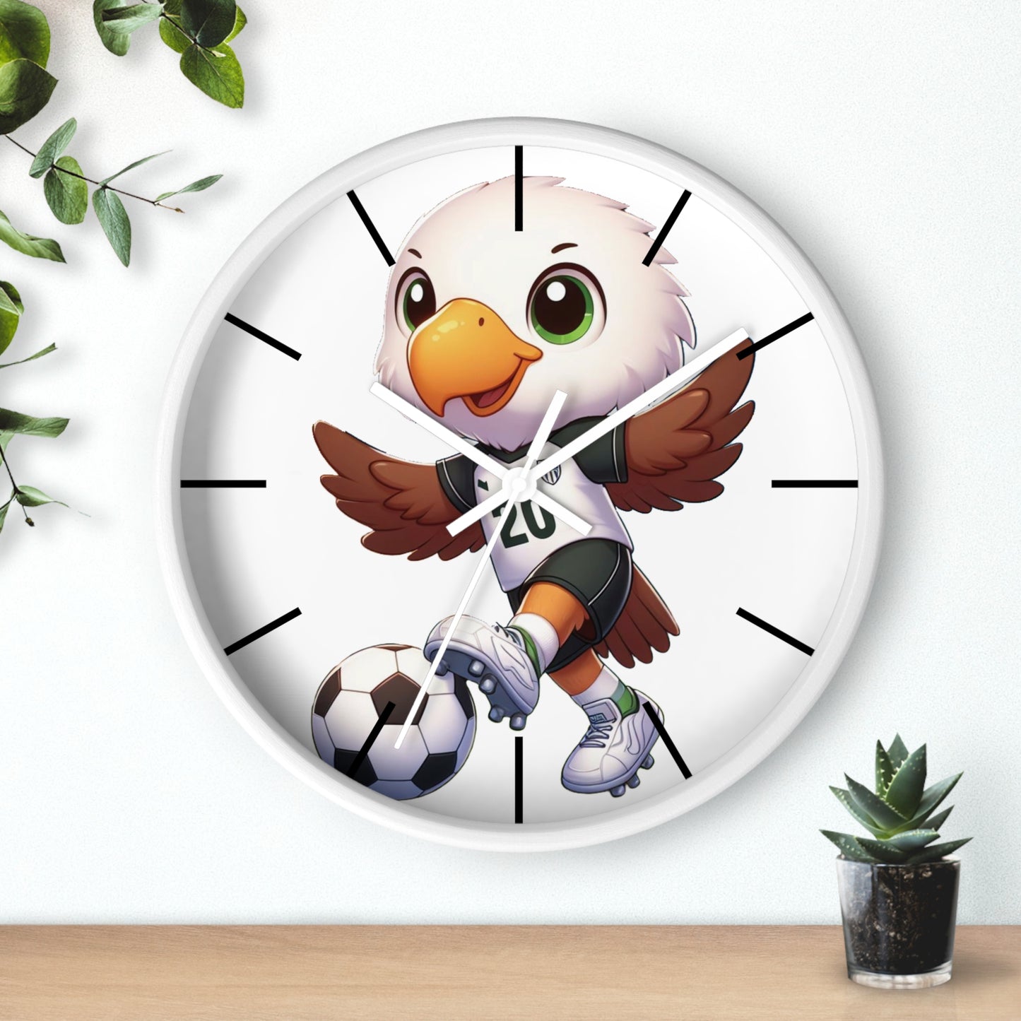 Mini US Fan Wall Clock