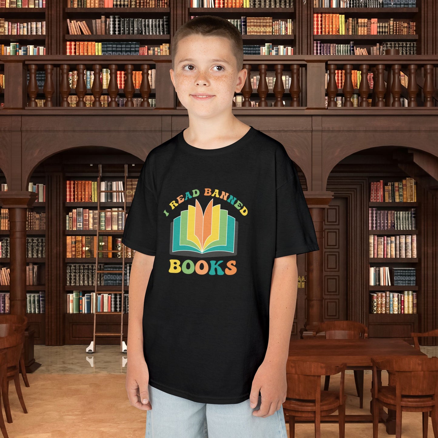 I Read Banned Books Kids Tee