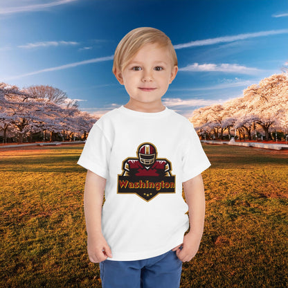 Washington Football Player Logo Toddler Tee