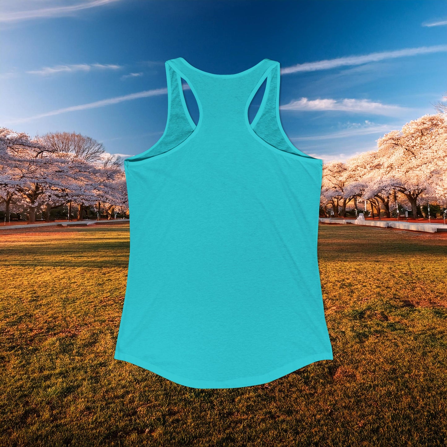 Washington Cherry Blossom Racerback Tank