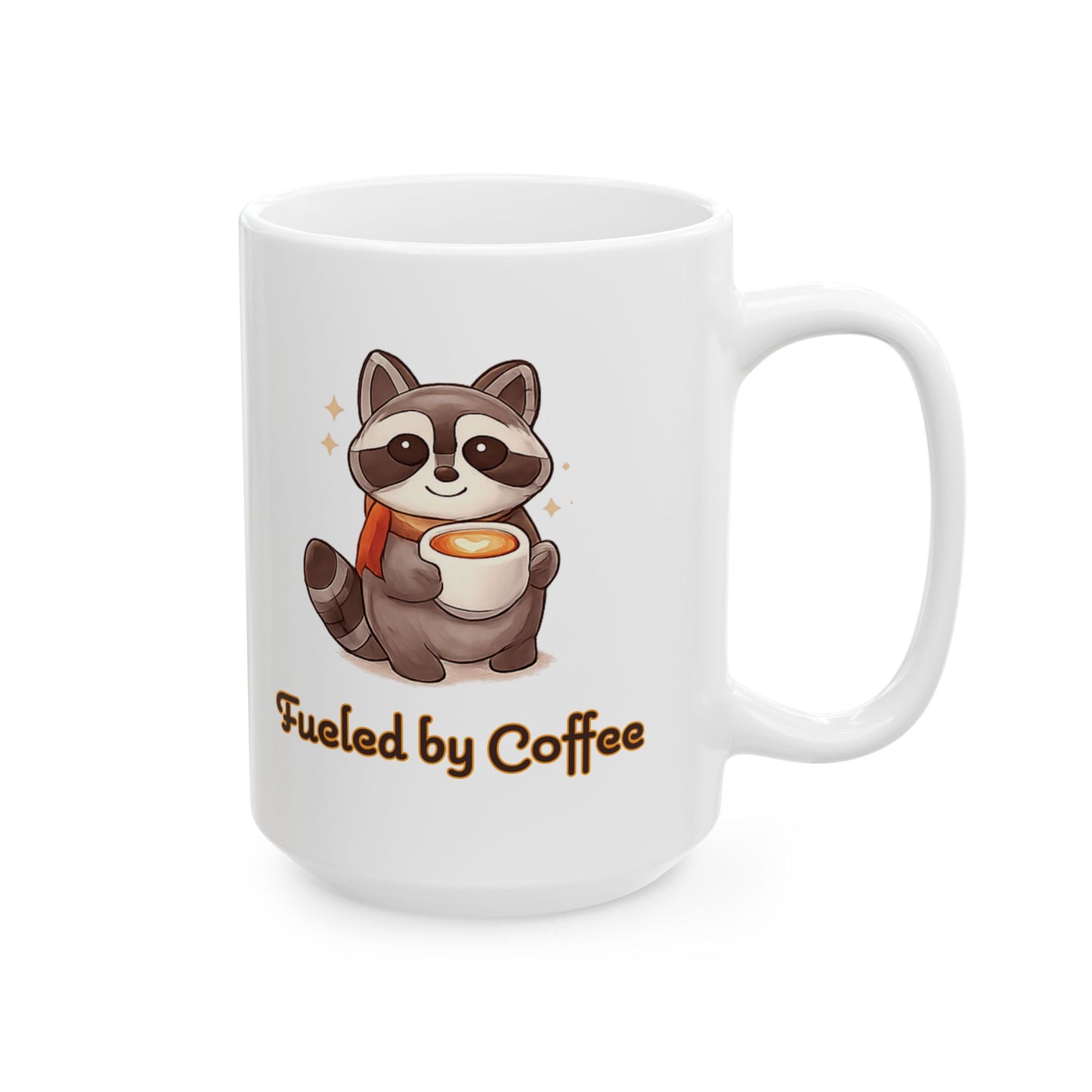Fueled by Coffee Ceramic Mug (11oz/15oz)