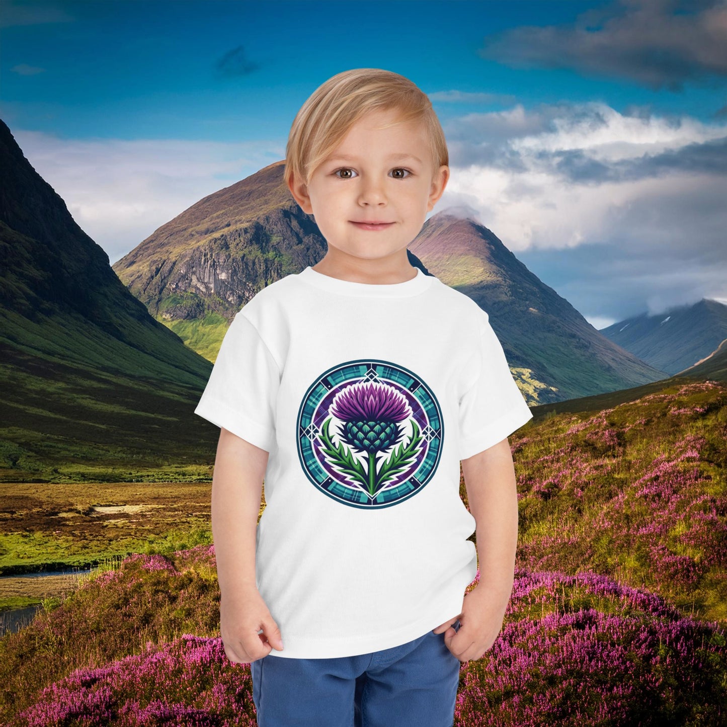 Scottish Thistle Toddler Tee