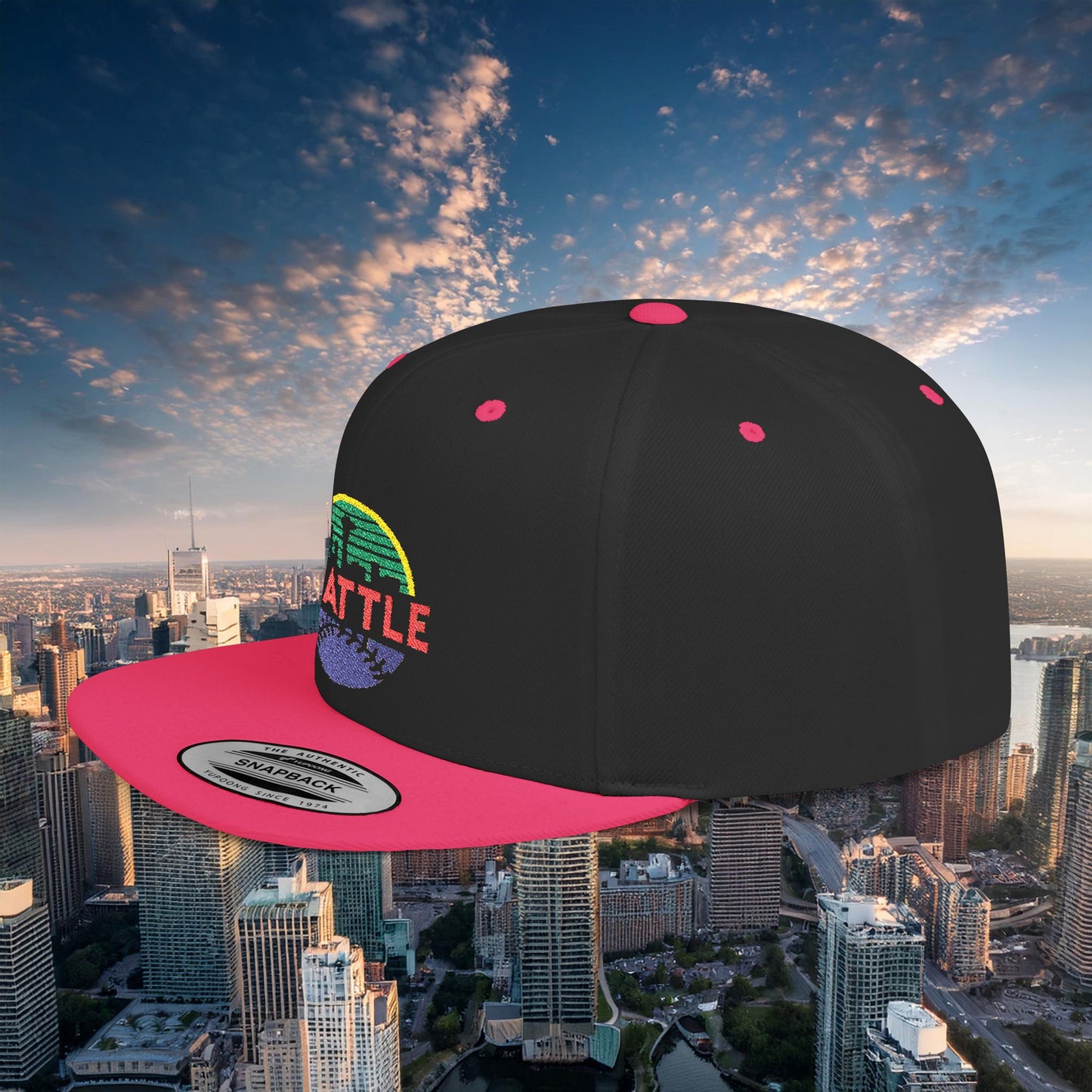 Seattle Baseball Flat Bill Snapback
