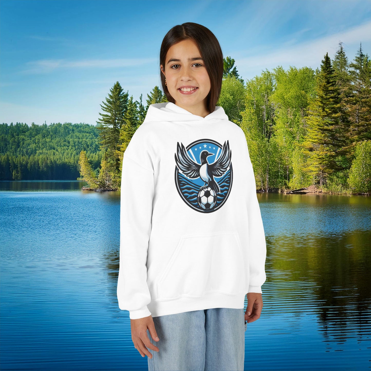 Minnesota United Logo Youth Hoodie
