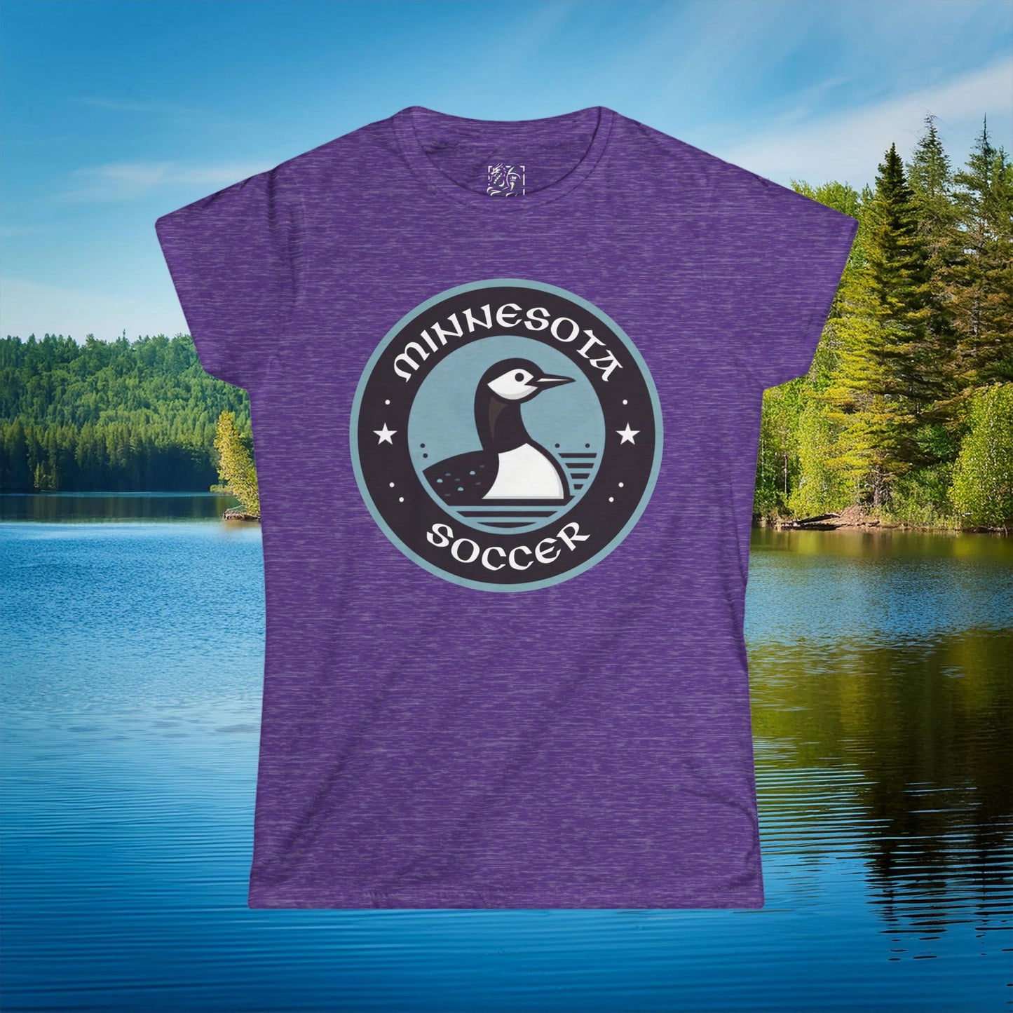 Minnesota United Crest Women's Softstyle Tee
