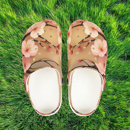 Cherry Blossom Kid's Foam Clogs