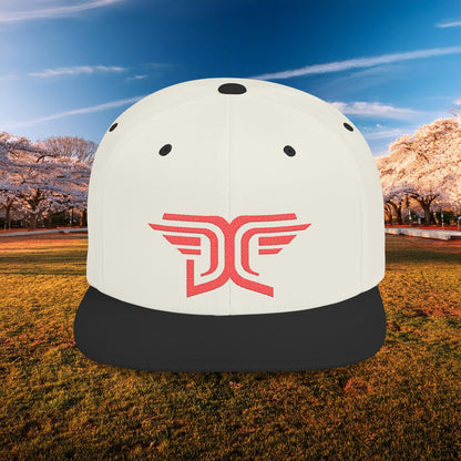 Winged DC Flat Bill Snapback