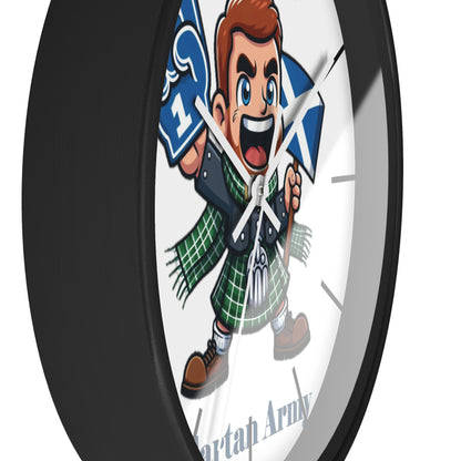Tartan Army Wall Clock