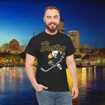 Boston Hockey Bear Tee