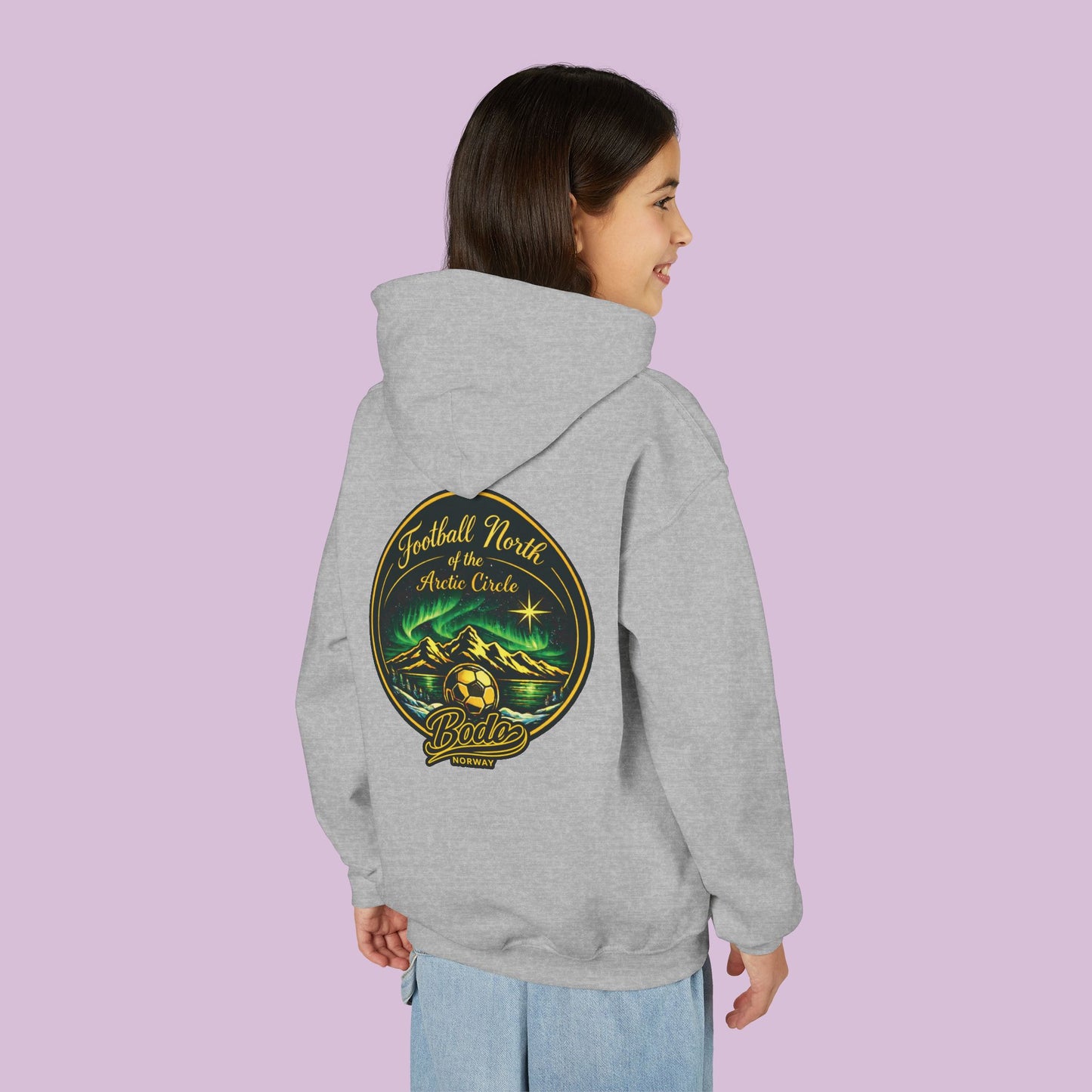 Bodø "North of the Arctic Circle" Youth Hoodie