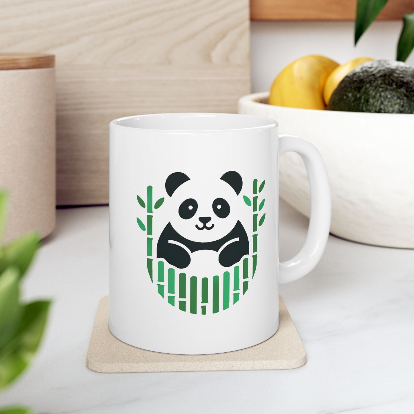Panda Bamboo Mugs (11oz\15oz)