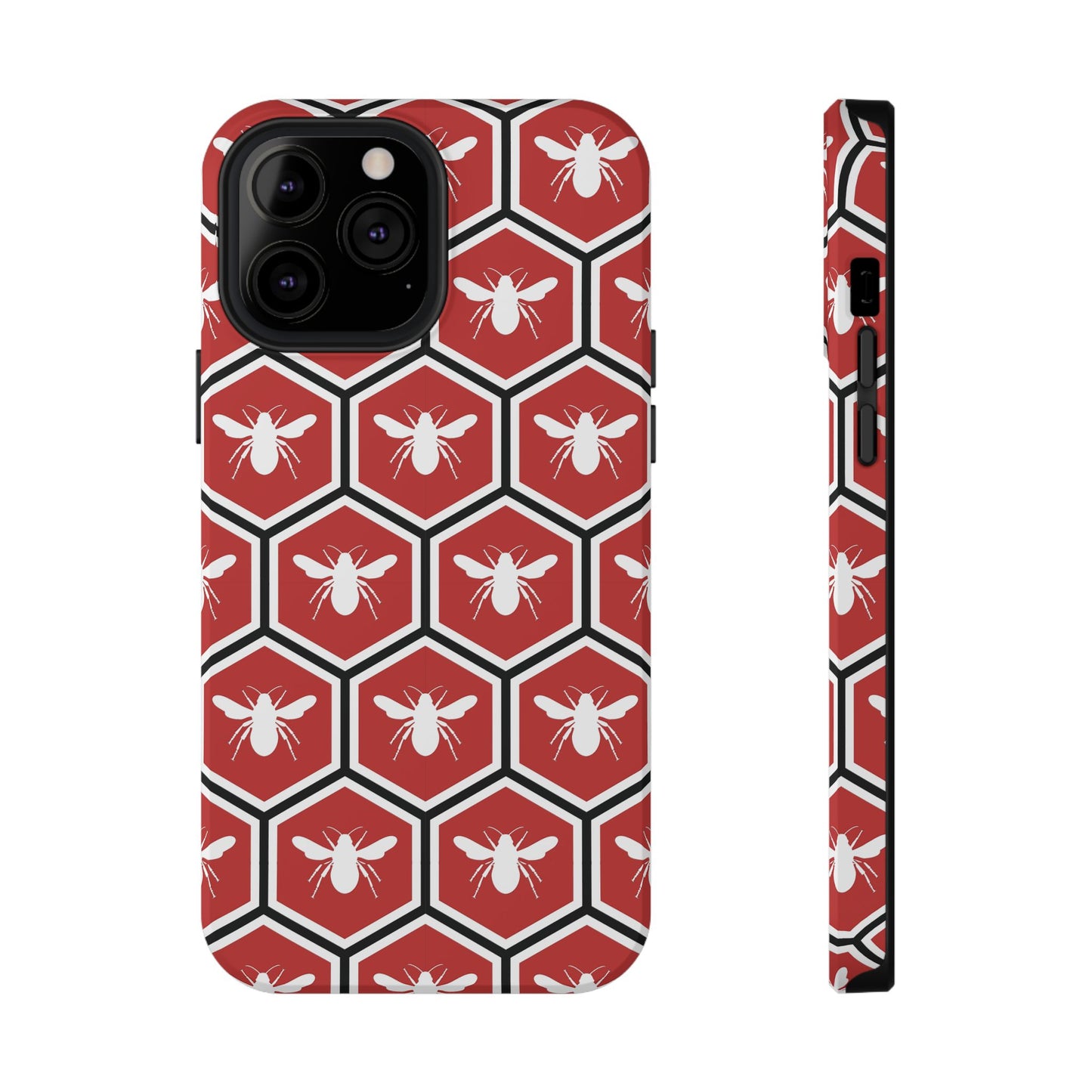 Honeycomb Bee Impact-Resistant Phone Case
