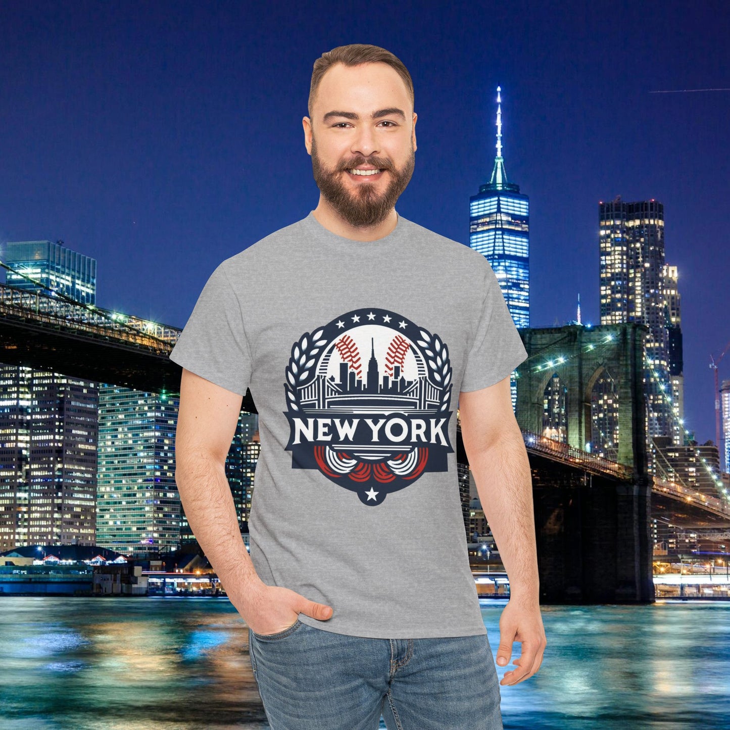 New York Bronx Baseball Tee
