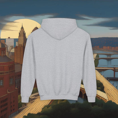 Pittsburgh Football Crest Youth Hoodie