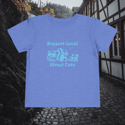 Support Local Street Cats Toddler Tee