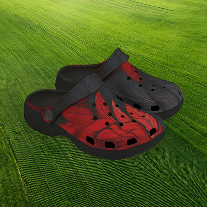 DC United Feather Kid's Foam Clogs