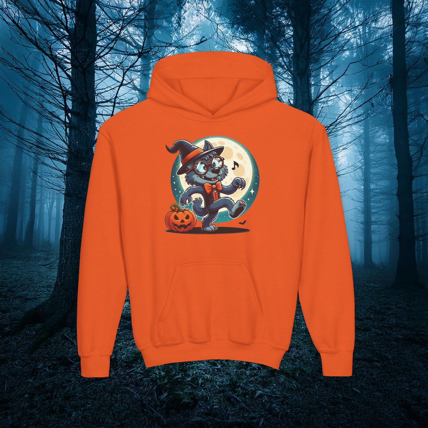 Trick or Treat Werewolf Youth Hoodie