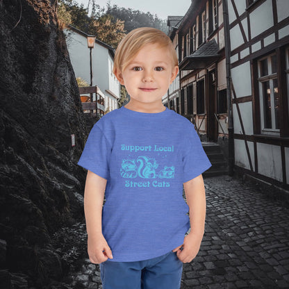 Support Local Street Cats Toddler Tee