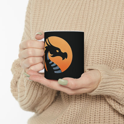 Sunset Dragon Ceramic Mugs (11oz\15oz)