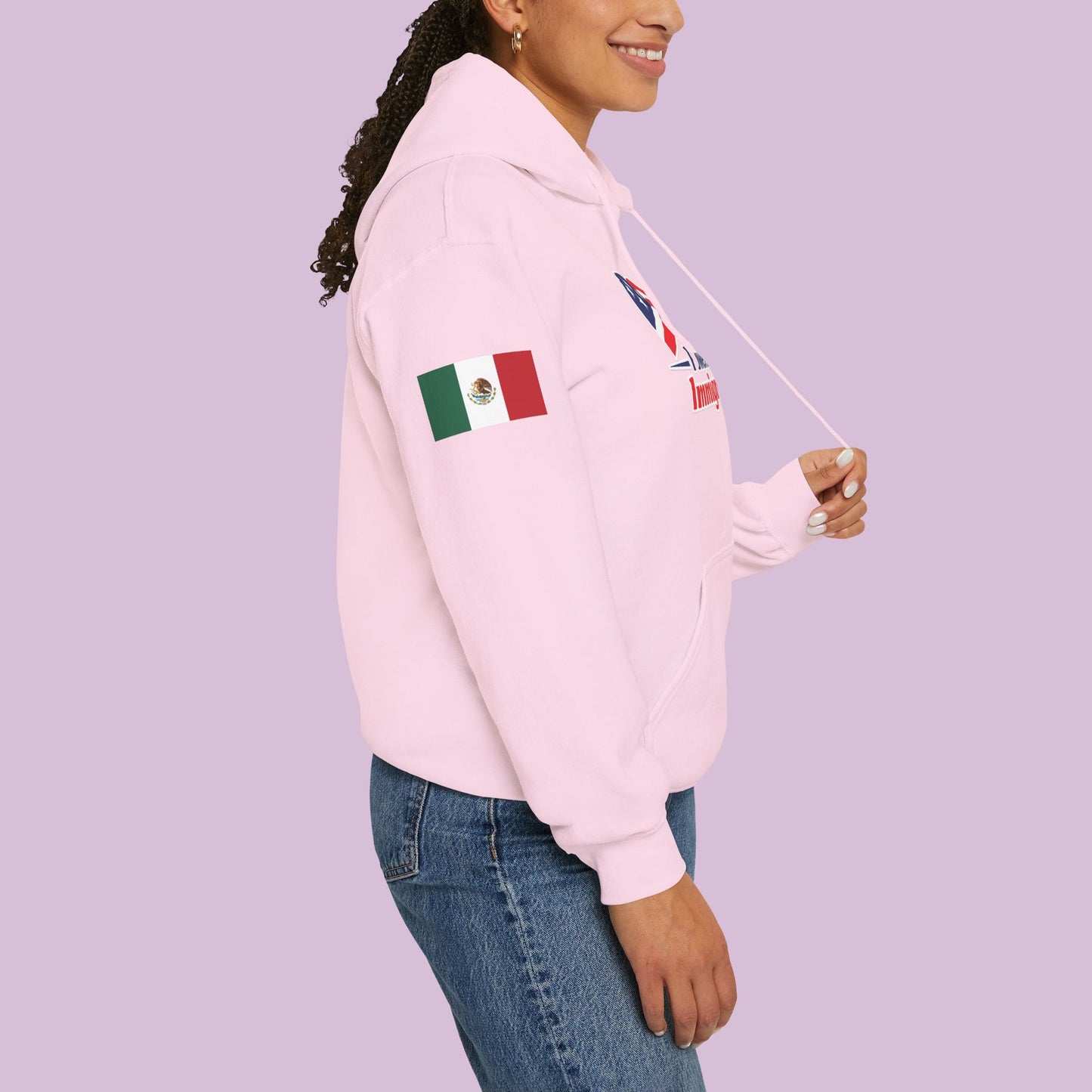 Powered By Immigrants Hoodie