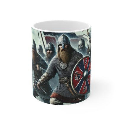 Viking Raid Ceramic Mugs (11oz\15oz)