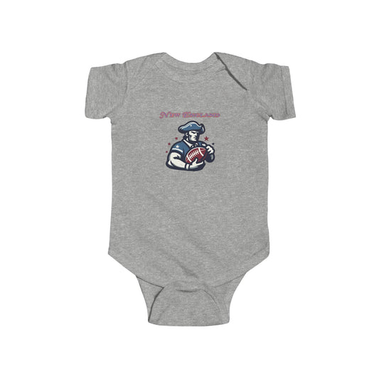 New England Football Infant Bodysuit