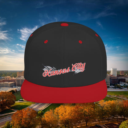 Kansas City Arrow Flat Bill Snapback
