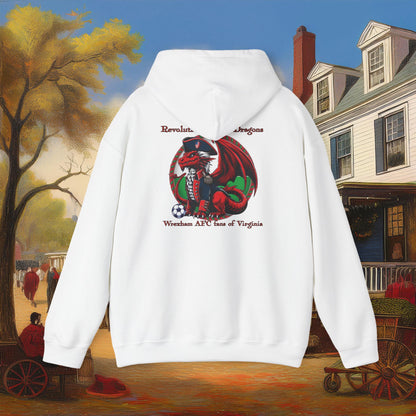 Revolutionary Red Dragons Front & Back Logo Hoodie