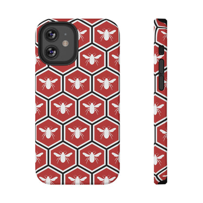Honeycomb Bee Impact-Resistant Phone Case
