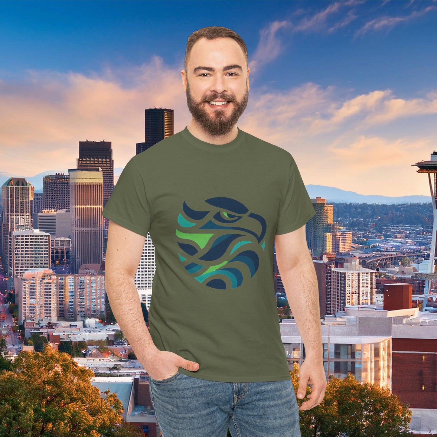 Seattle Football Logo Tee