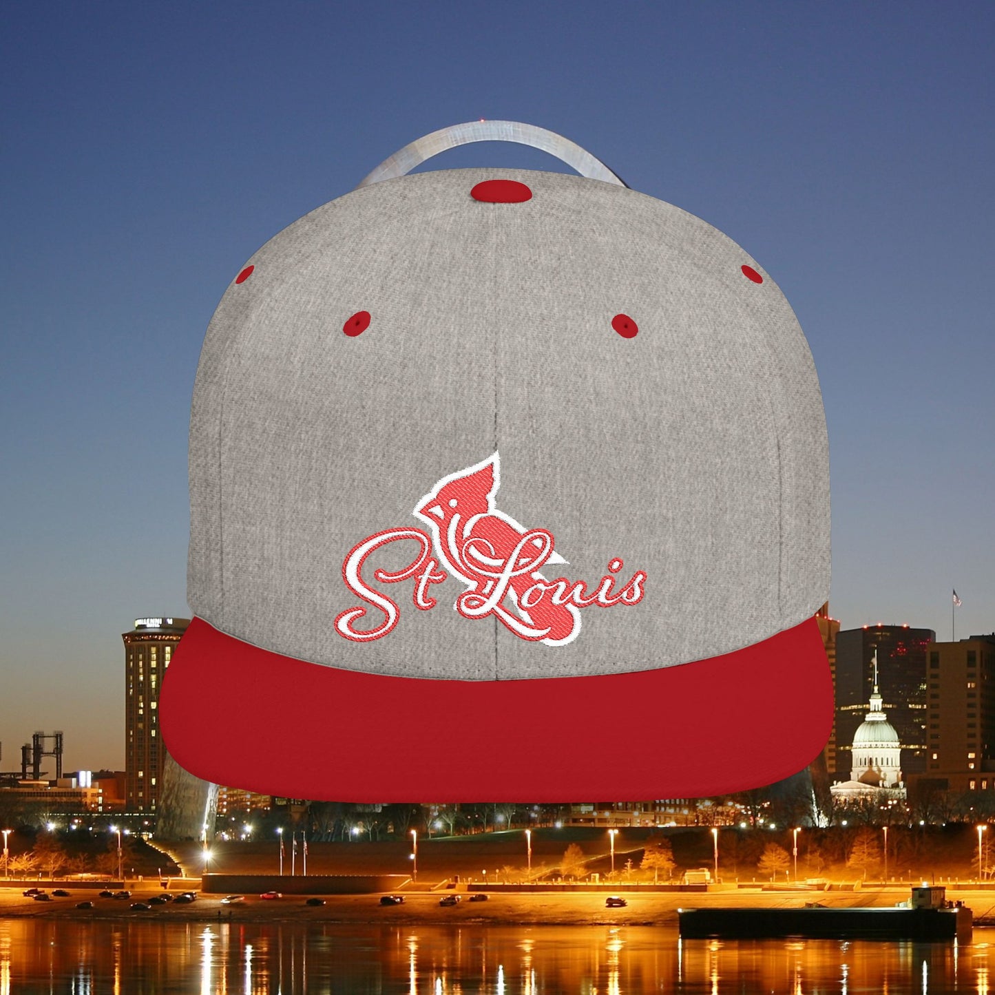 The St Louis Baseball Flat Bill Snapback