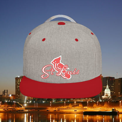 The St Louis Baseball Flat Bill Snapback