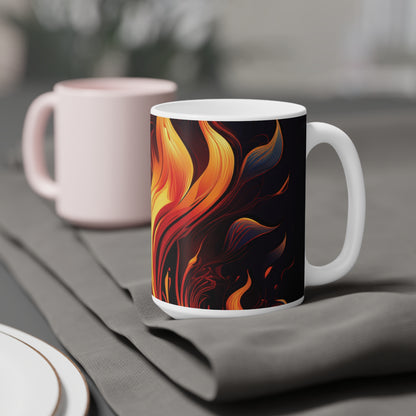 Flames Ceramic Mugs (11oz\15oz)