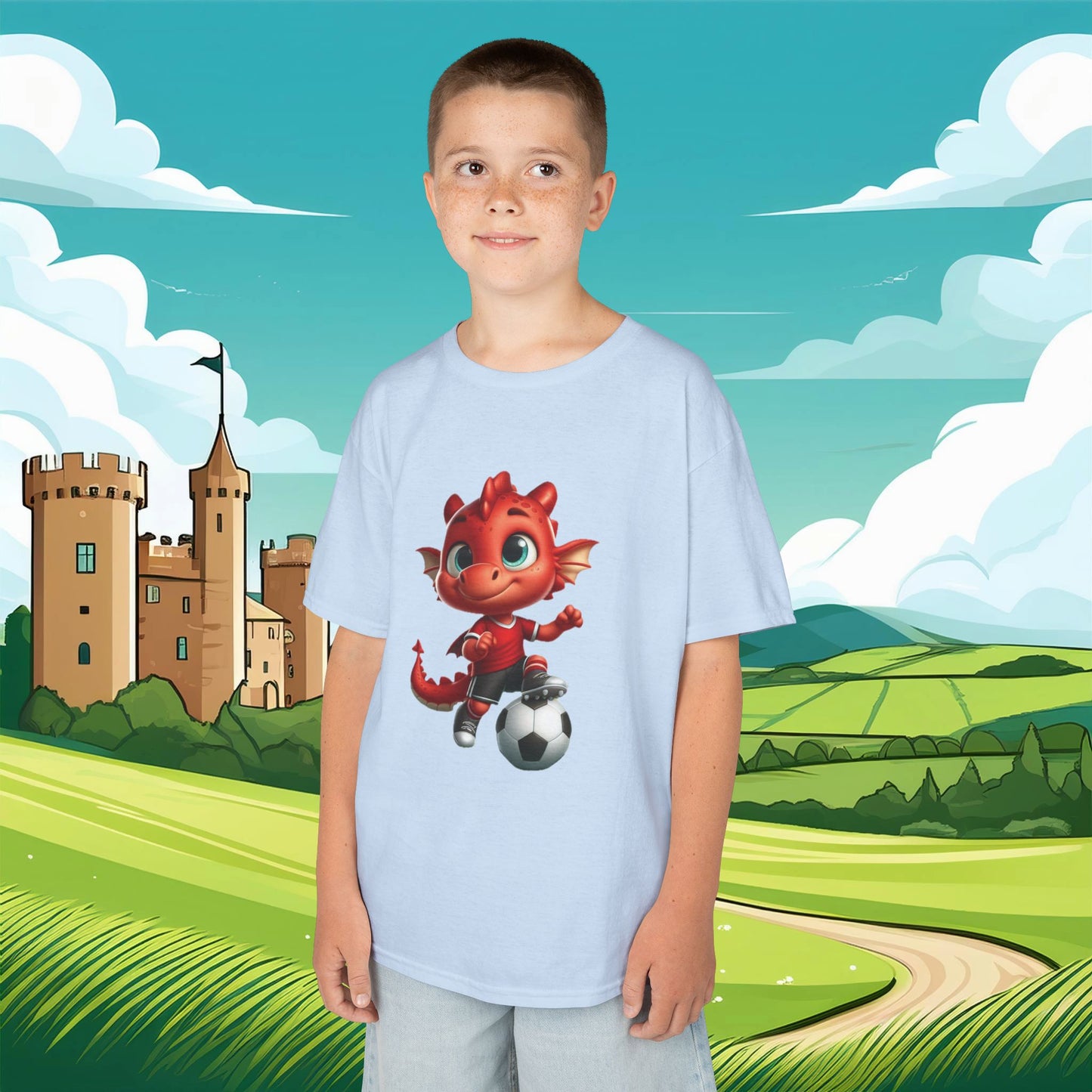 Wrexham Little Red Dragon Kids Tee