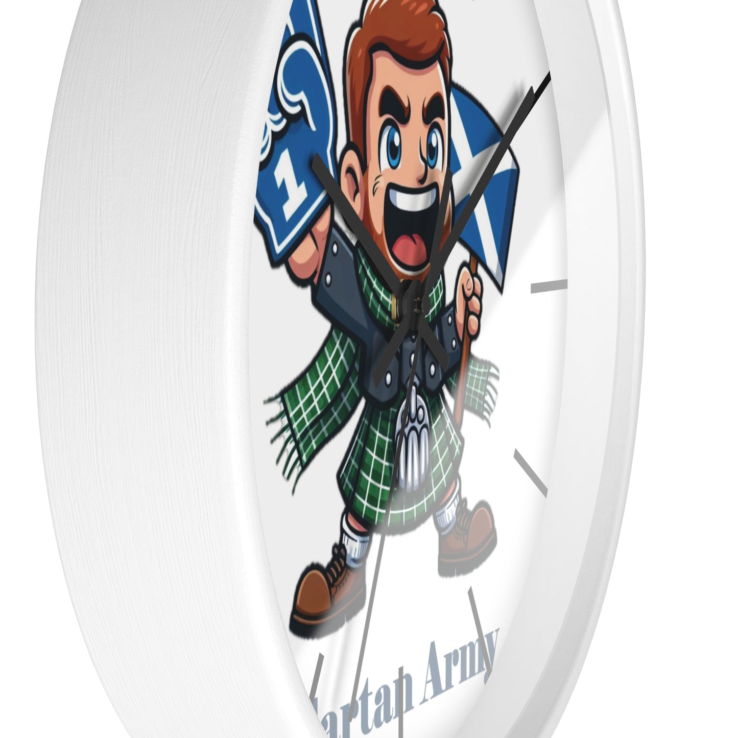 Tartan Army Wall Clock