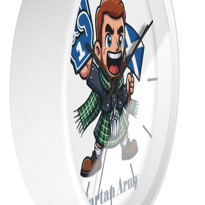Tartan Army Wall Clock