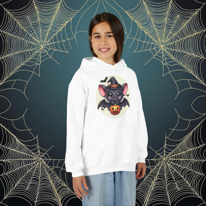 Trick or Treat Bat Youth Hoodie